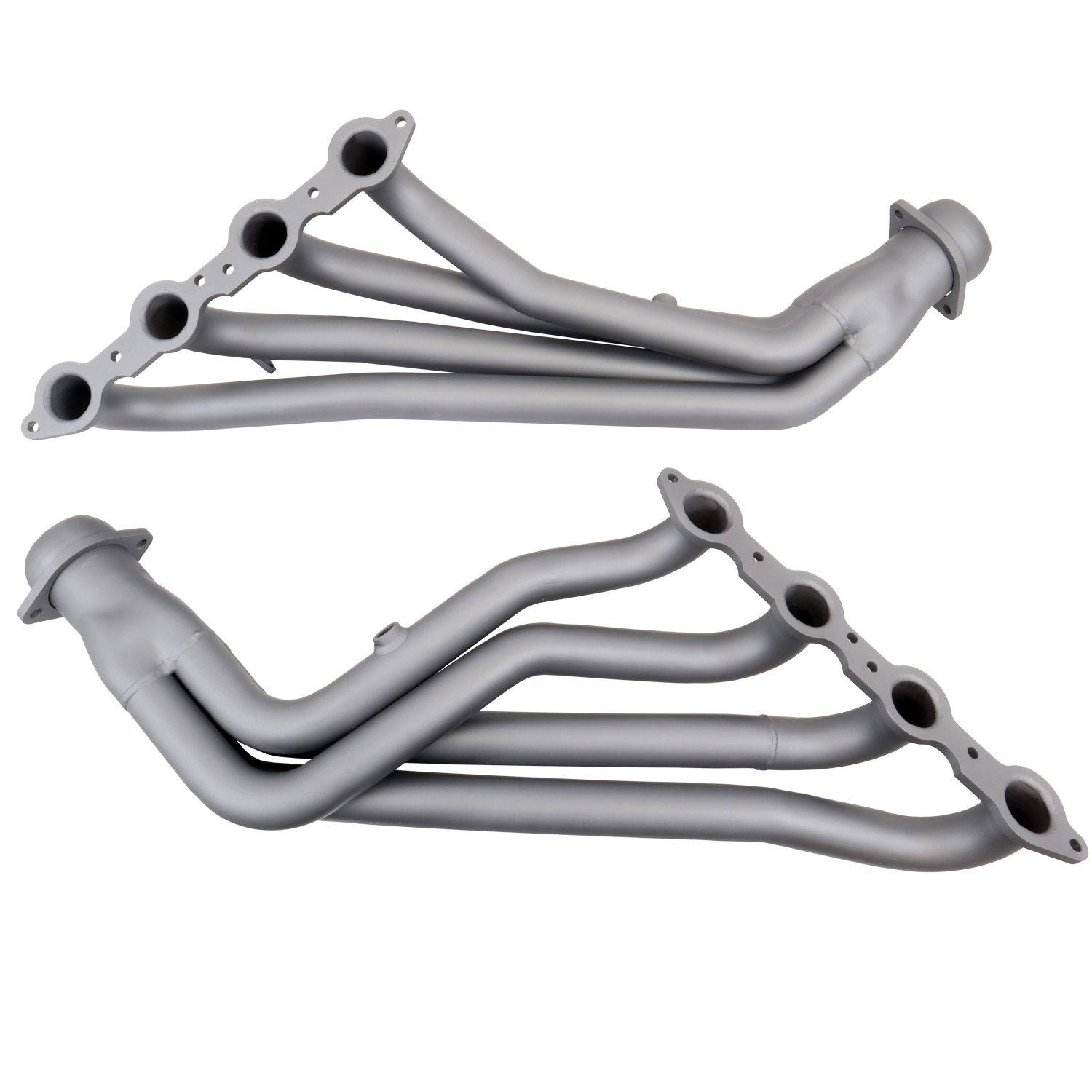 BBK 1999-2002 GM FULL SIZE TRUCK LONG TUBE EXHAUST HEADERS & Y PIPE (CHROME)